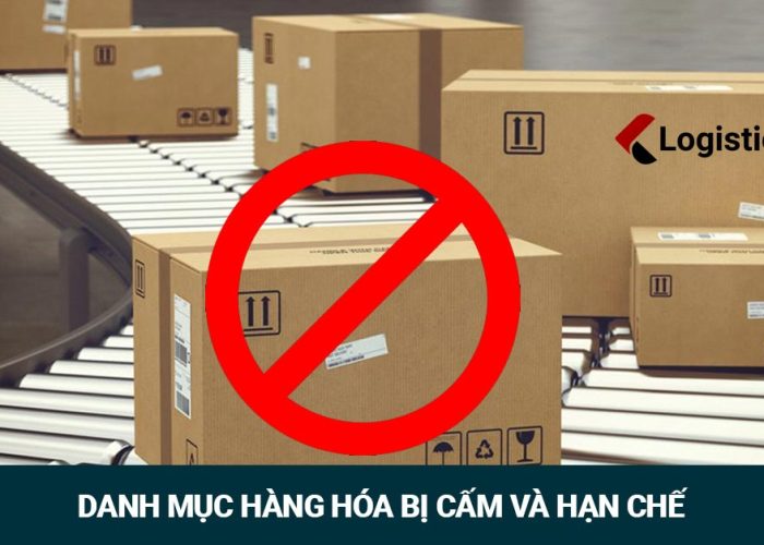 Hàng hóa bị cấm và hạn chế vận chuyển quốc tế